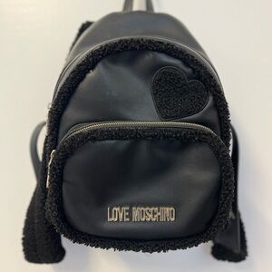Love Moschino Black Backpack